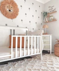 Miss Amara Lova Diamond Pattern Ivory Wool Rug