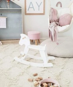 Miss Amara Lova Diamond Pattern Ivory Wool Rug