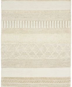 Miss Amara Lucia Ivory Chunky Knit Wool Rug All Rugs