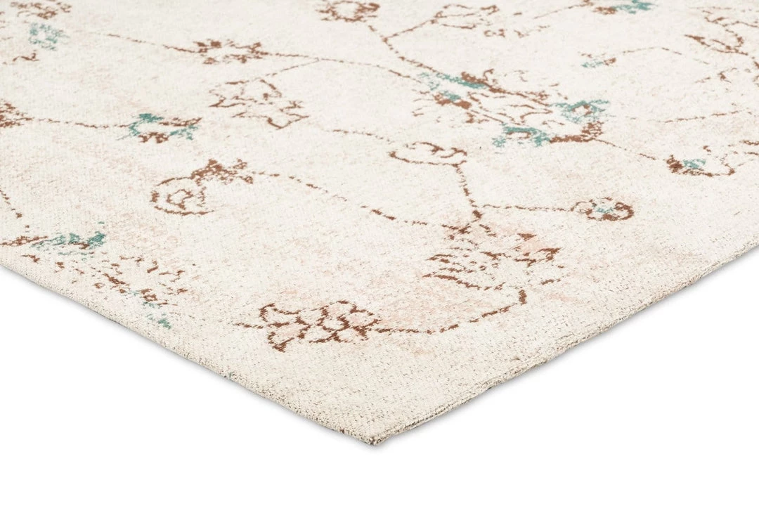 Miss Amara All Rugs Luna Blue And Pink Floral Rug