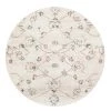 Miss Amara Luna Blue And Pink Floral Round Rug
