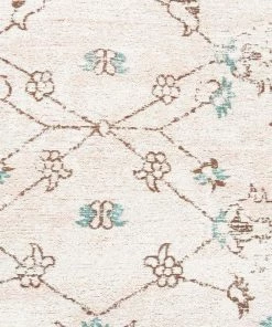 Miss Amara Luna Blue And Pink Floral Round Rug