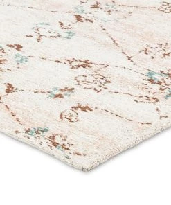 Miss Amara Luna Blue And Pink Floral Runner Rug All Rugs
