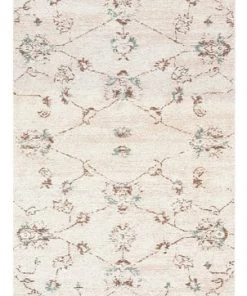 Miss Amara Luna Blue And Pink Floral Runner Rug All Rugs