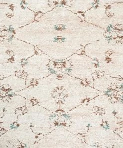 Miss Amara Luna Blue And Pink Floral Runner Rug All Rugs