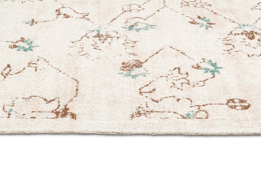 Miss Amara All Rugs Luna Blue And Pink Floral Rug