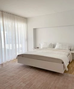 Miss Amara All Rugs Lyla Blush Peach Distressed Viscose Rug