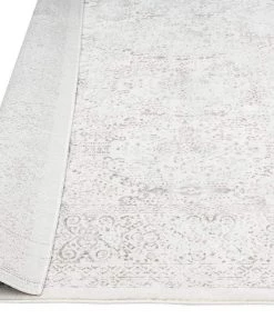 Miss Amara Madison Ivory And Grey Traditional Distressed Rug