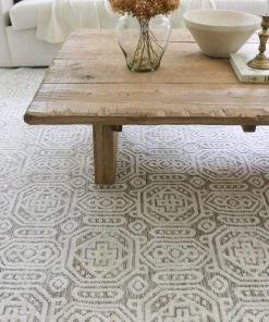 Miss Amara All Rugs Makira Ivory Brown And Grey Tribal Textured Rug