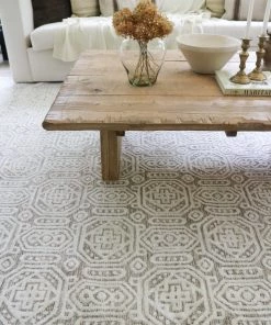 Miss Amara All Rugs Makira Ivory Brown And Grey Tribal Textured Rug