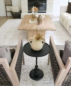 Miss Amara All Rugs Makira Ivory Brown And Grey Tribal Textured Rug