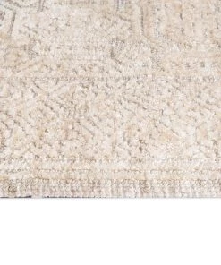 Miss Amara All Rugs Makira Ivory Brown And Grey Tribal Textured Runner Rug