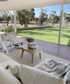 Miss Amara Malia Beige Braided Flatweave Indoor Outdoor Rug All Rugs