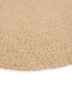Miss Amara Malia Beige Braided Flatweave Indoor Outdoor Oval Rug All Rugs