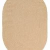 Miss Amara Malia Beige Braided Flatweave Indoor Outdoor Oval Rug All Rugs