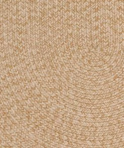 Miss Amara Malia Beige Braided Flatweave Indoor Outdoor Oval Rug All Rugs