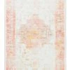 Miss Amara Marissa Orange Peach And Cream Medallion Washable Runner Rug All Rugs