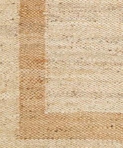 Miss Amara Marnie Natural And Bleached Bordered Jute Rug