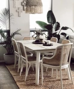 Miss Amara All Rugs Massika Diamond Pattern Braided Jute Rug