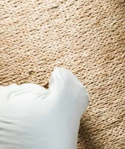 Miss Amara Massika Diamond Pattern Braided Round Jute Rug