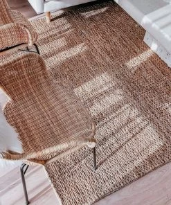 Miss Amara All Rugs Massika Diamond Pattern Braided Jute Rug