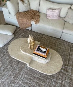 Miss Amara Mavis Tan Beige Tribal Rug All Rugs