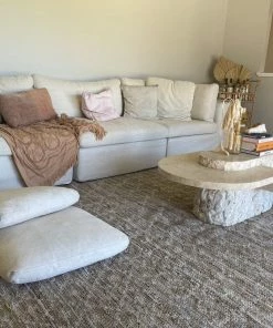 Miss Amara Mavis Tan Beige Tribal Rug All Rugs