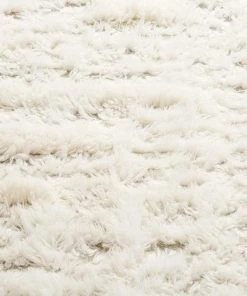 Miss Amara Maya Geometric Pattern Berber Wool Shag Rug All Rugs