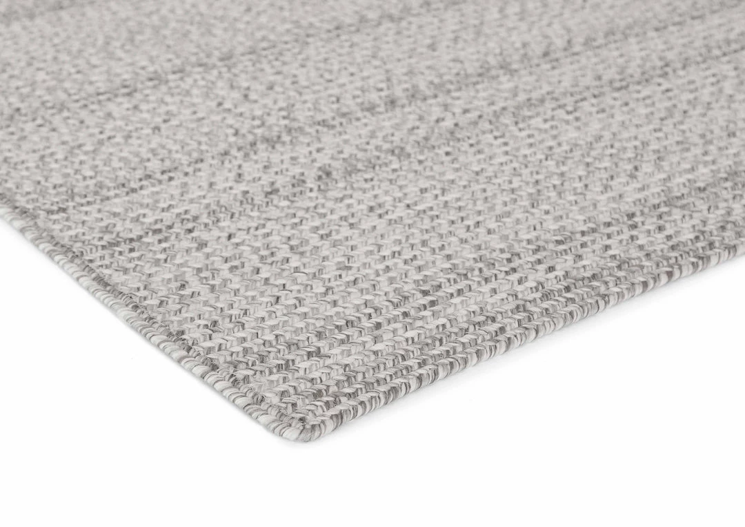 Miss Amara All Rugs Mika Grey Braided Flatweave Indoor Outdoor Rug