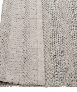 Miss Amara Mila Marbled Grey Braided Rug