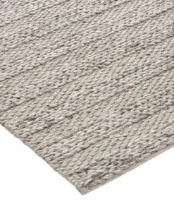 Miss Amara Mila Marbled Grey Braided Rug