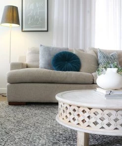 Miss Amara All Rugs Millicent Dark Grey And Ivory Marble Looped Rug