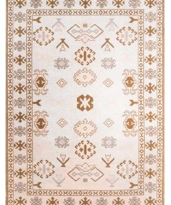 Miss Amara Mimi Peach And Beige Tribal Rug All Rugs