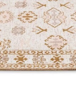 Miss Amara Mimi Peach And Beige Tribal Runner Rug All Rugs
