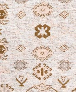 Miss Amara Mimi Peach And Beige Tribal Runner Rug All Rugs
