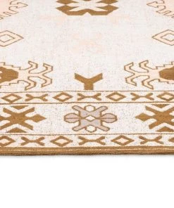 Miss Amara Mimi Peach And Beige Tribal Rug All Rugs