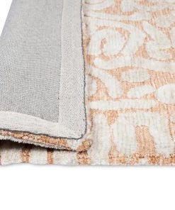 Miss Amara Miranda Peach And Cream Transitional Tribal Rug