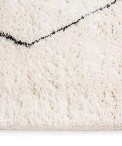 Miss Amara Misha Tribal Pattern Berber Wool Shag Rug All Rugs