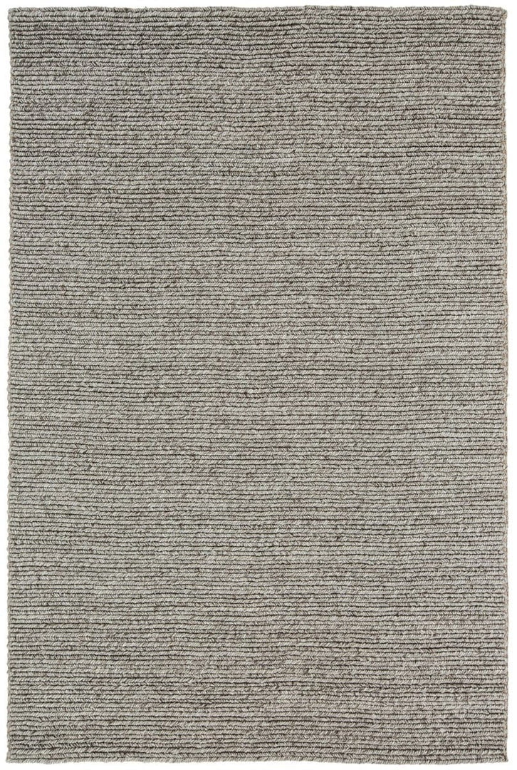 Miss Amara Moa Grey Herringbone Braided Wool Rug All Rugs