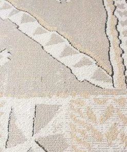 Miss Amara All Rugs Moema Beige And Grey Transitional Tribal Rug