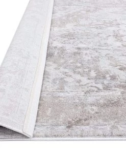 Miss Amara Morgan Beige And Brown Transitional Distressed Medallion Rug