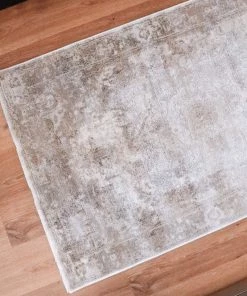 Miss Amara Morgan Beige And Brown Transitional Distressed Medallion Runner Rug All Rugs