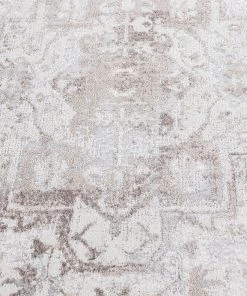 Miss Amara Morgan Beige And Brown Transitional Distressed Medallion Runner Rug All Rugs