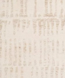 Miss Amara Nahba Ivory And Cream Textured Tribal Rug