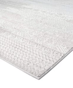 Miss Amara Naia Ivory And Grey Distressed Tribal Rug All Rugs