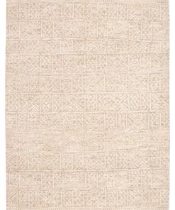 Miss Amara Naomi Ivory Grey And Brown Tribal Textured Rug