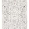 Miss Amara Natasha Cream And Silver Grey Traditional Floral Runner Rug All Rugs