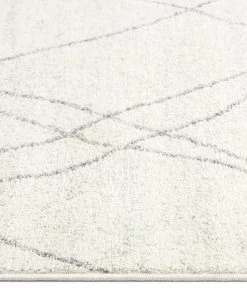 Miss Amara All Rugs Neera Grey And Ivory Abstract Diamond Rug