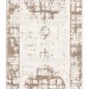 Miss Amara Niaran Beige And Ivory Distressed Tribal Runner Rug All Rugs