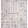 Miss Amara Nishem Brown Grey And Ivory Distressed Tribal Rug